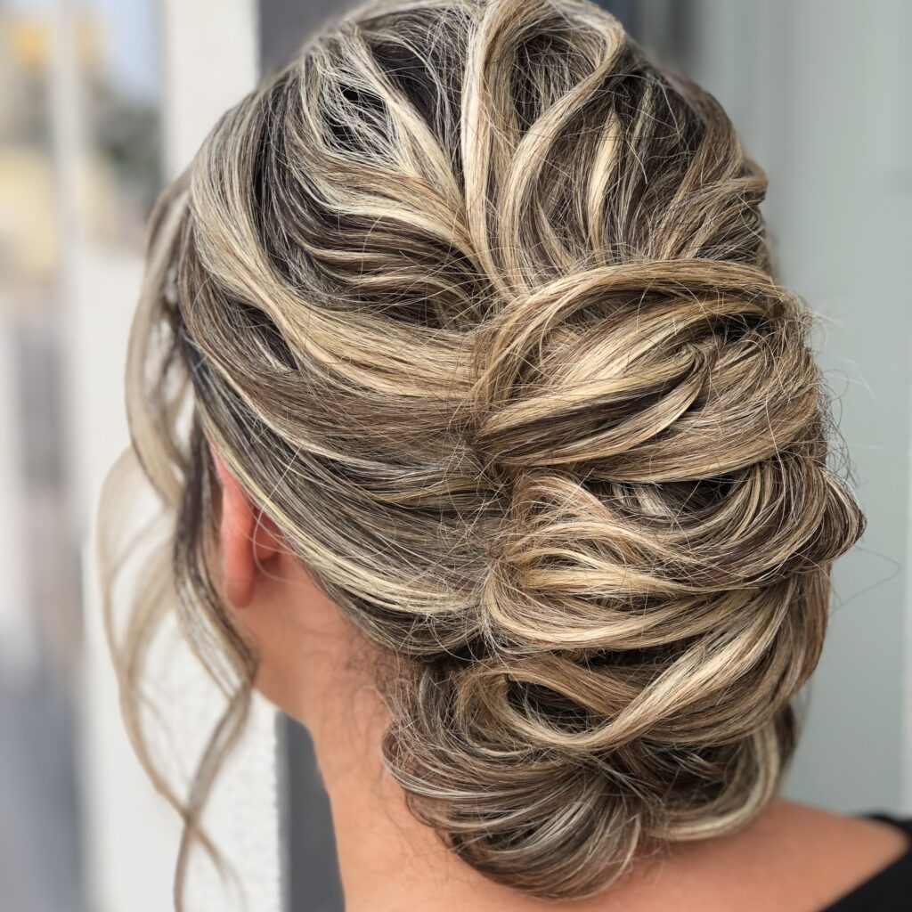 Chignon bc creation coiffure piolenc